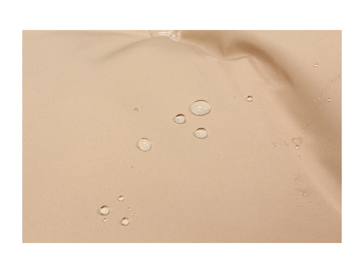 Cadeira suspensa em pé de resina bege efeito rattan JANE