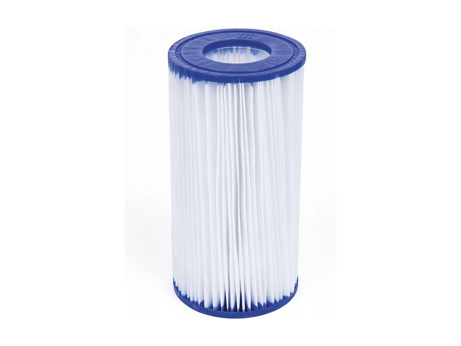 Opzetzwembad met bruin rotan effect 4,88x1,22 m HILO - Compleet met cartridgepomp en ladder