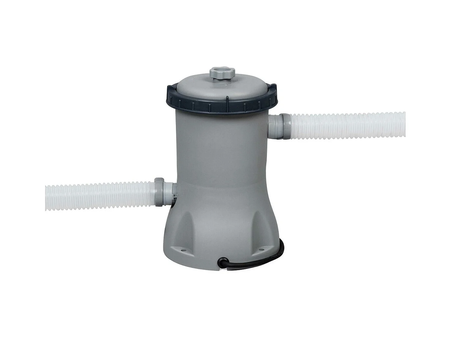 Piscine tubulaire hors sol ronde gris 3,66 x 1 m HILO