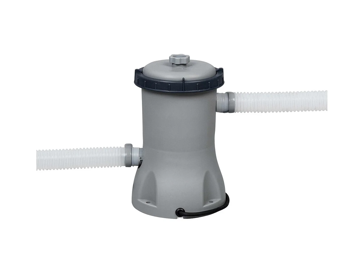 Piscine tubulaire hors sol ronde gris 3,66 x 1 m HILO