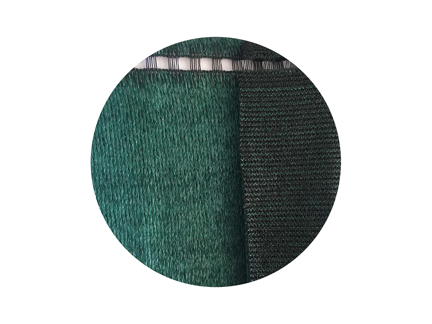 Toile brise-vue haute densité 300 gr avec boutonnières 1.50 x 25 m