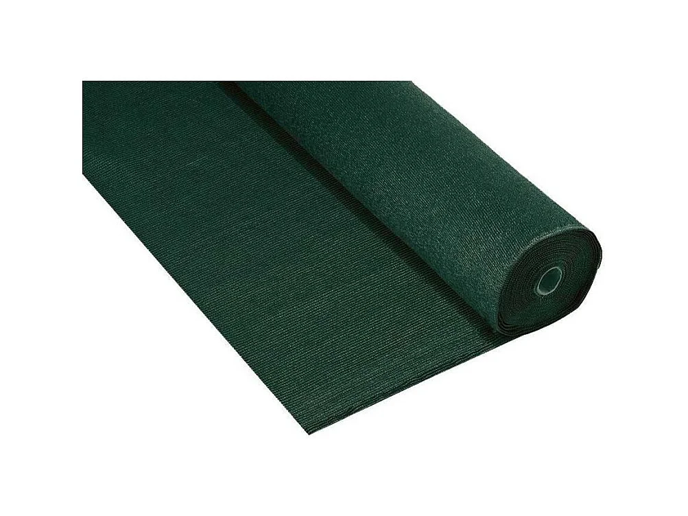 Toile brise-vue haute densité verte 2 x 25 m
