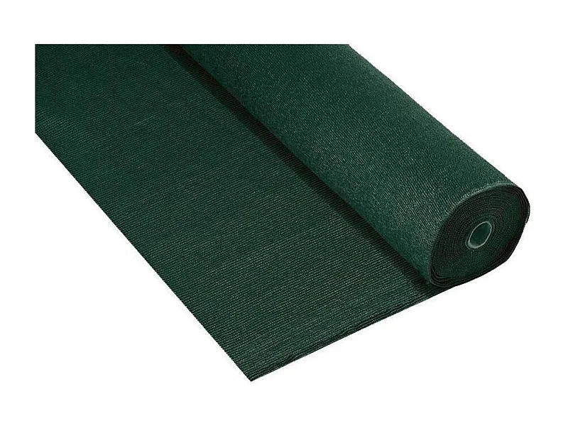 Toile brise-vue haute densité verte 2 x 25 m