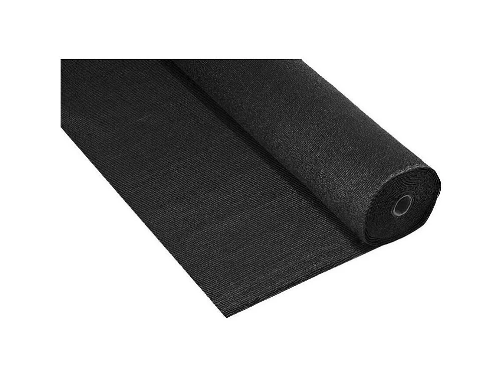 Toile brise-vue haute densité grise 2 x 25 m