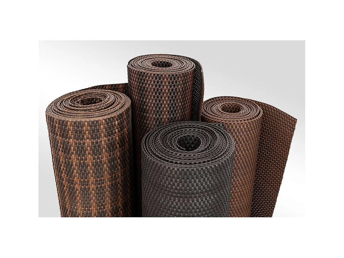 Brise-vue en résine tressée pour balcon et clôture coloris noir 1 x 3 m