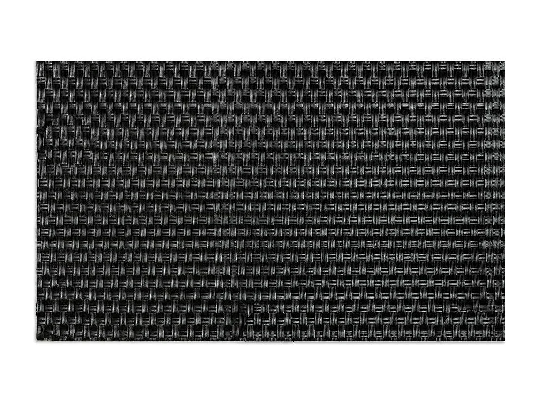 Brise-vue en résine tressée pour balcon et clôture coloris marron foncé 1 x 3 m