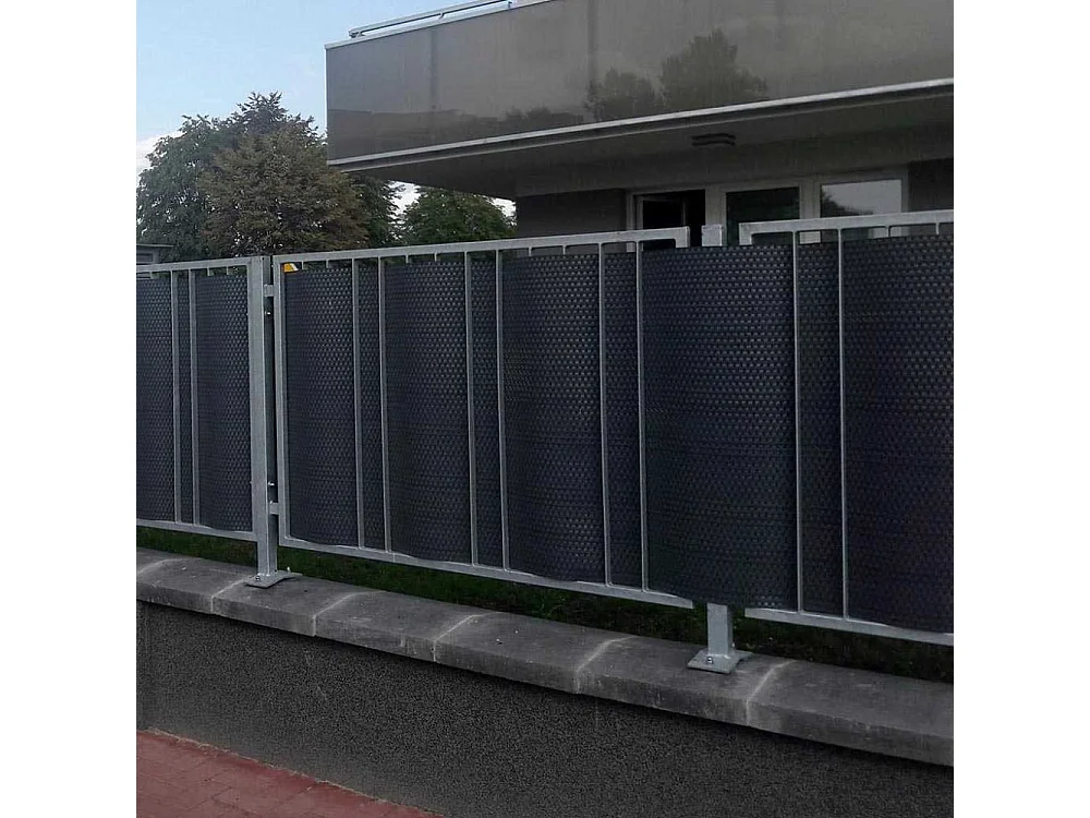 Brise-vue en résine tressée pour balcon et clôture coloris blanc 0.9 x 3 m