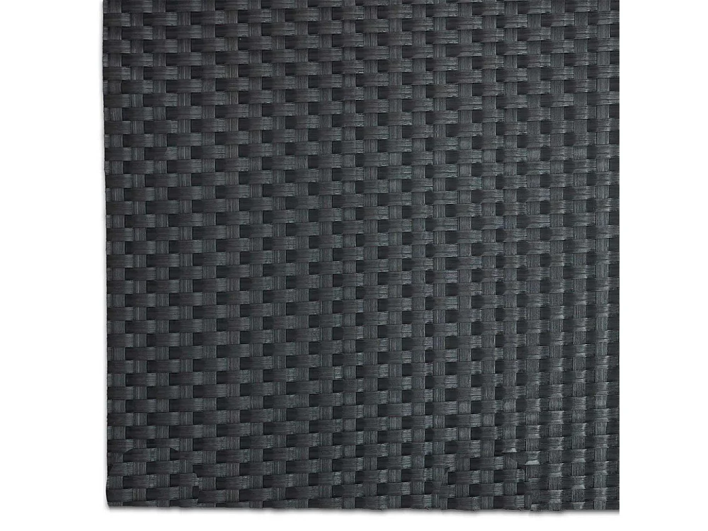 Brise-vue en résine tressée pour balcon et clôture coloris anthracite 1 x 5 m