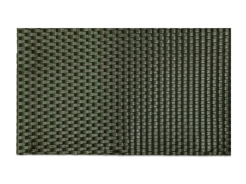 Brise-vue en résine tressée pour balcon et clôture coloris vert 0.9 x 3 m