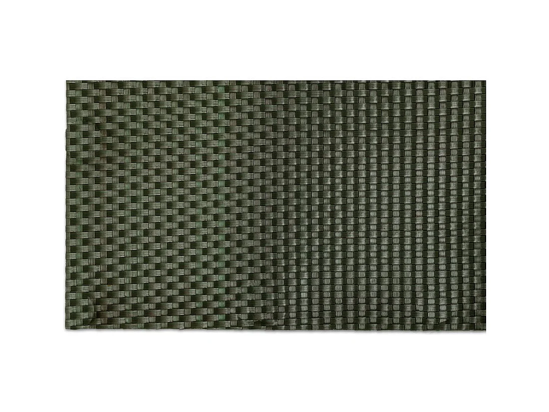 Brise-vue en résine tressée pour balcon et clôture coloris vert 1 x 5 m