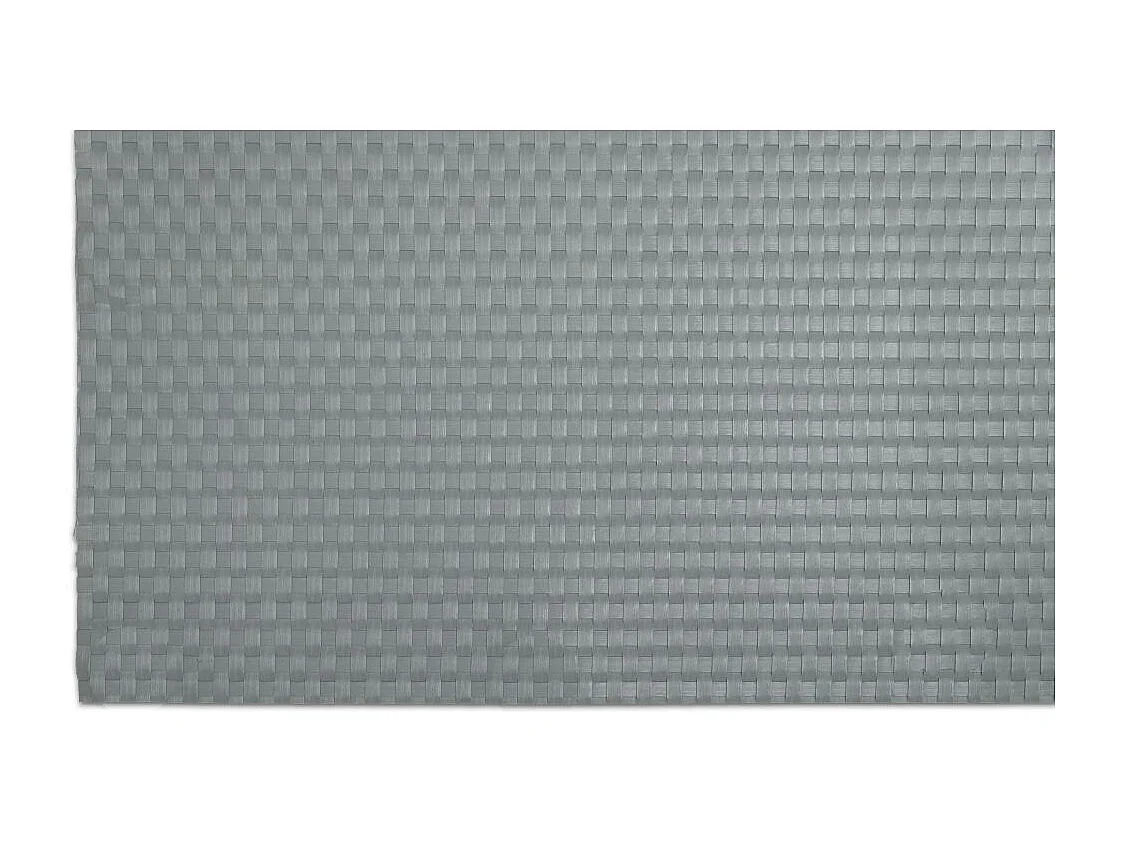 Brise-vue en résine tressée pour balcon et clôture coloris gris clair 0.9 x 5 m