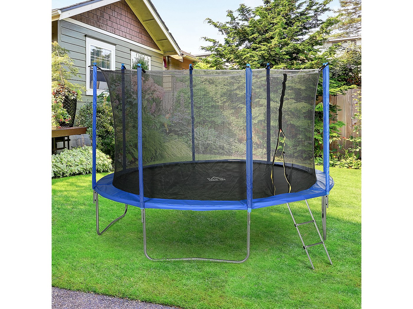 KIDUKU® Trampoline 366 cm | Kit Complet avec Filet de sécurité