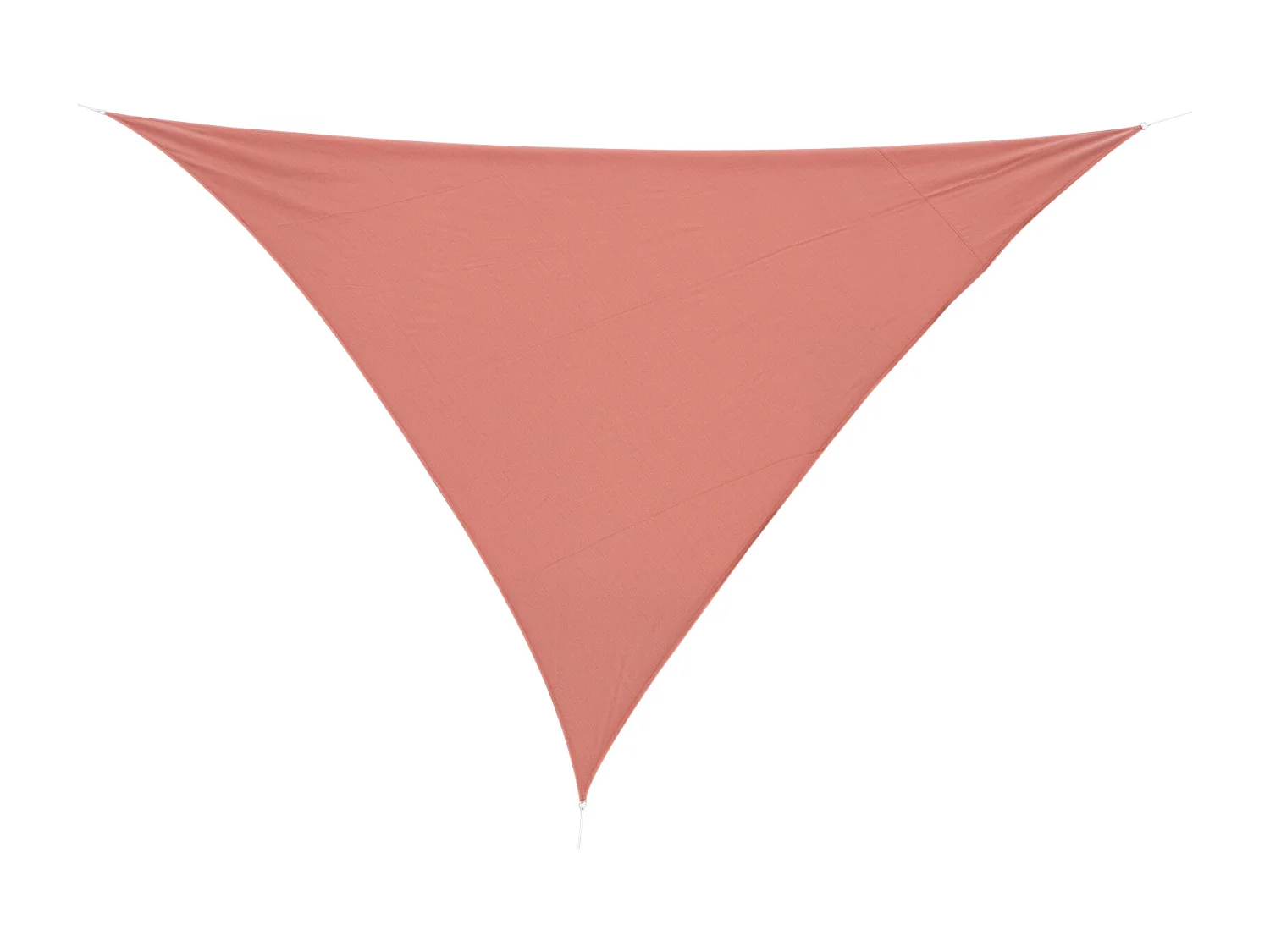 Voile d'ombrage triangulaire grande taille 4 x 4 x 4 m polyéthylène haute densité résistant aux UV rouille
