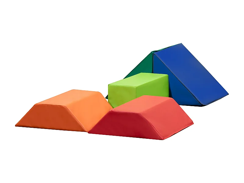 7 blocs de construction en mousse xxl - modules de motricité epe pu 7 blocs de construction en mousse xxl - modules de motricité epe pu