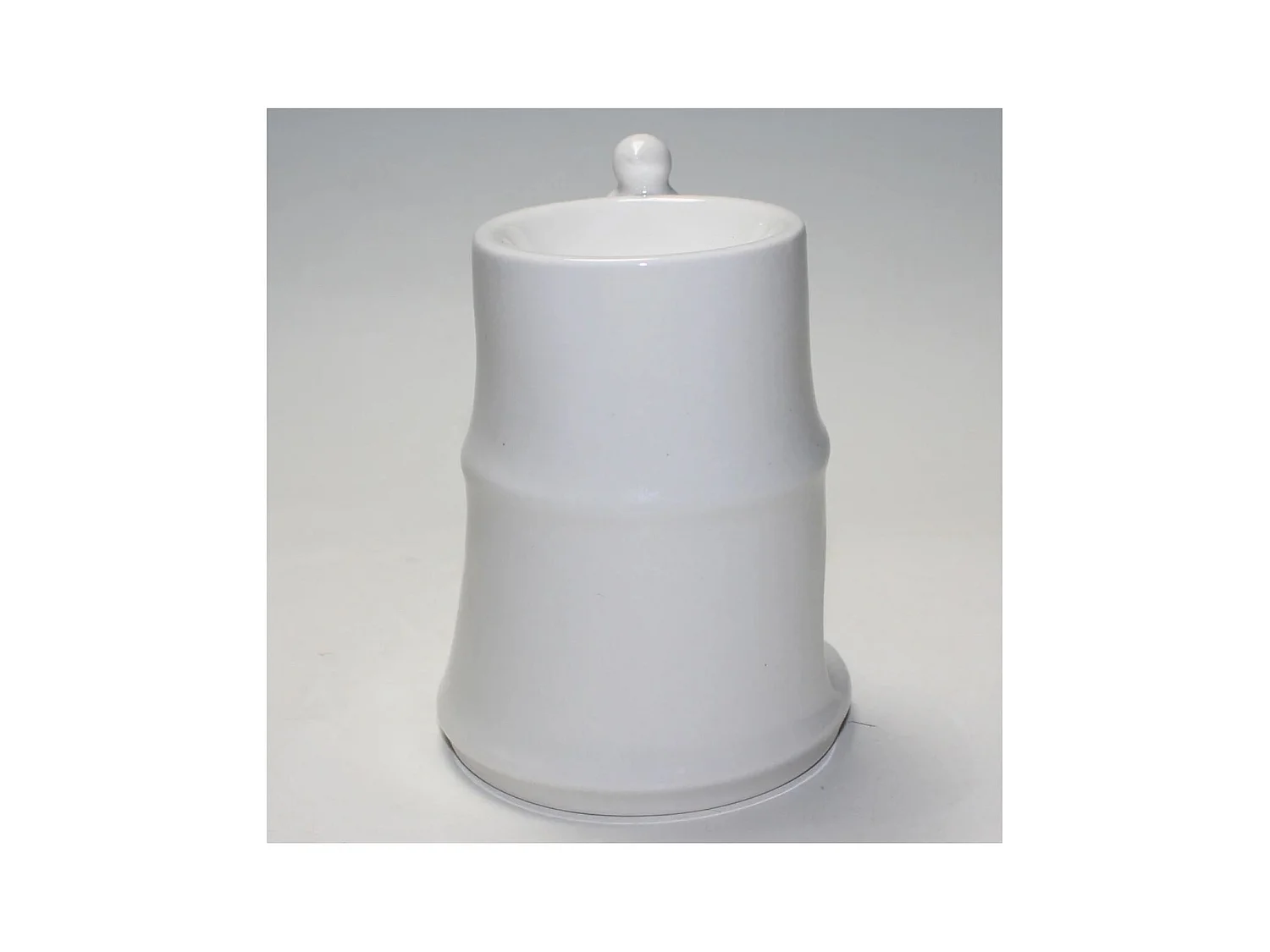 Quemador de perfume de bambú en cerámica lacada