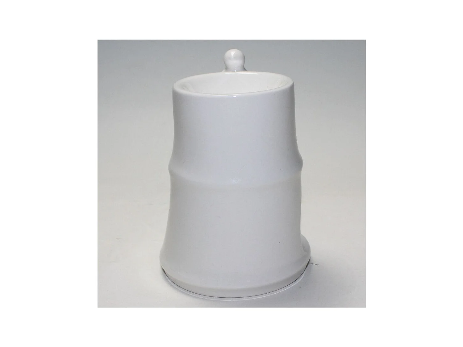 Quemador de perfume de bambú en cerámica lacada