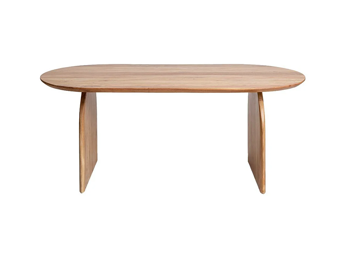 Table à manger en bois d'acacia Paulo