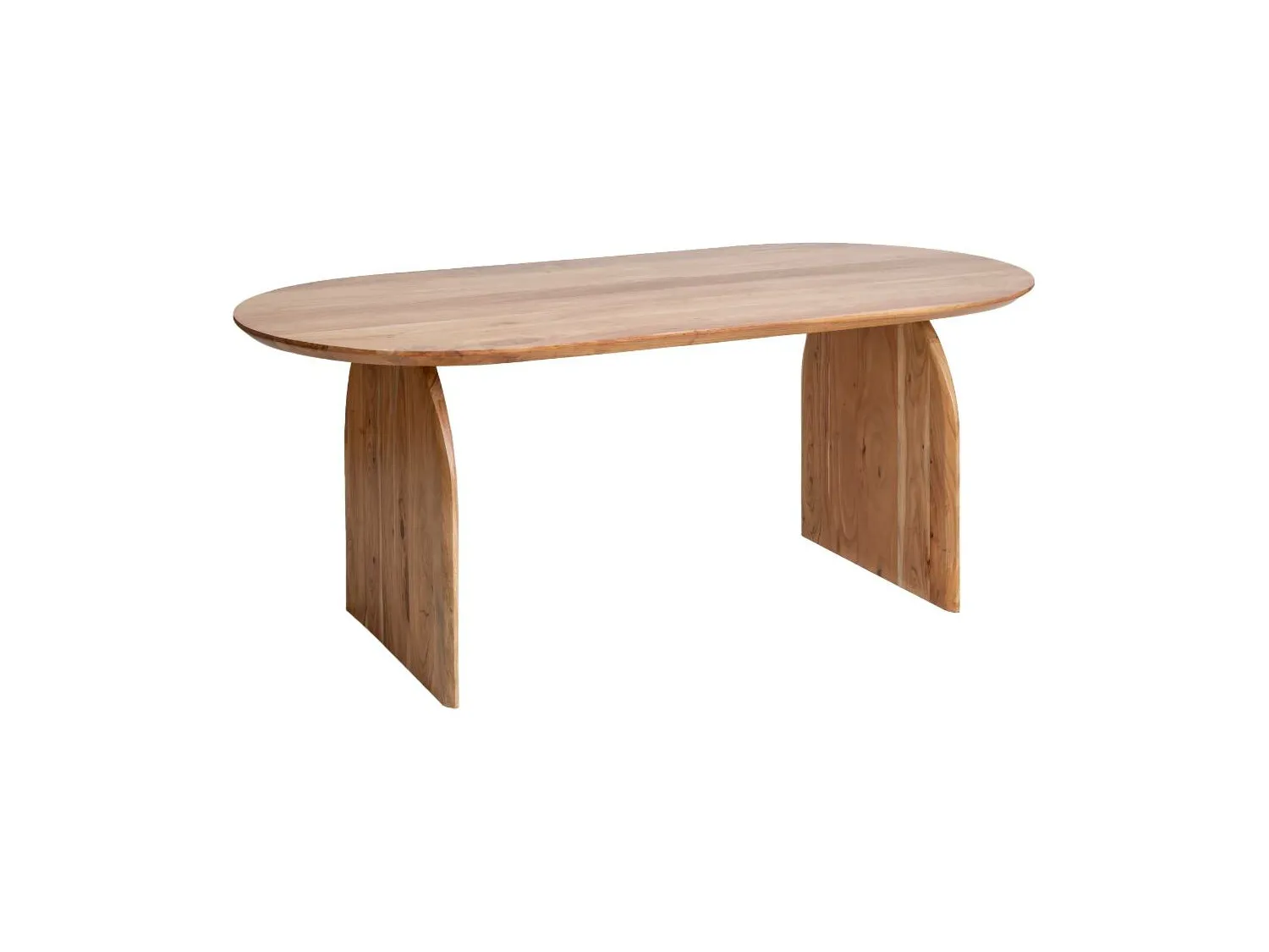 Table à manger en bois d'acacia Paulo
