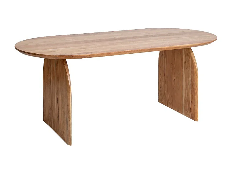 Table à manger en bois d'acacia Paulo