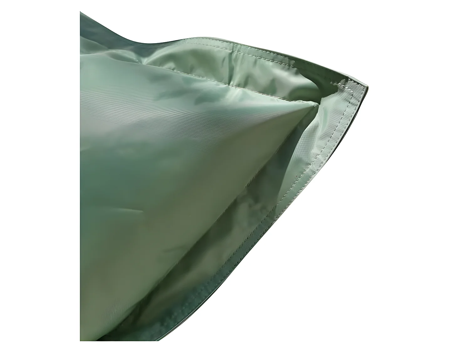 Pouf geant impermeable - Java - Toile 100% polyester - Vert sauve - 110 x 130 cm - COTTON WOOD