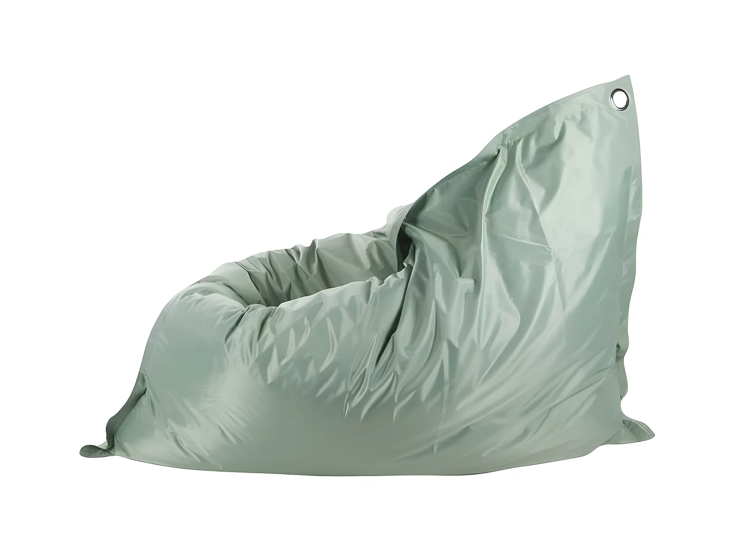 Pouf geant impermeable - Java - Toile 100% polyester - Vert sauve - 110 x 130 cm - COTTON WOOD