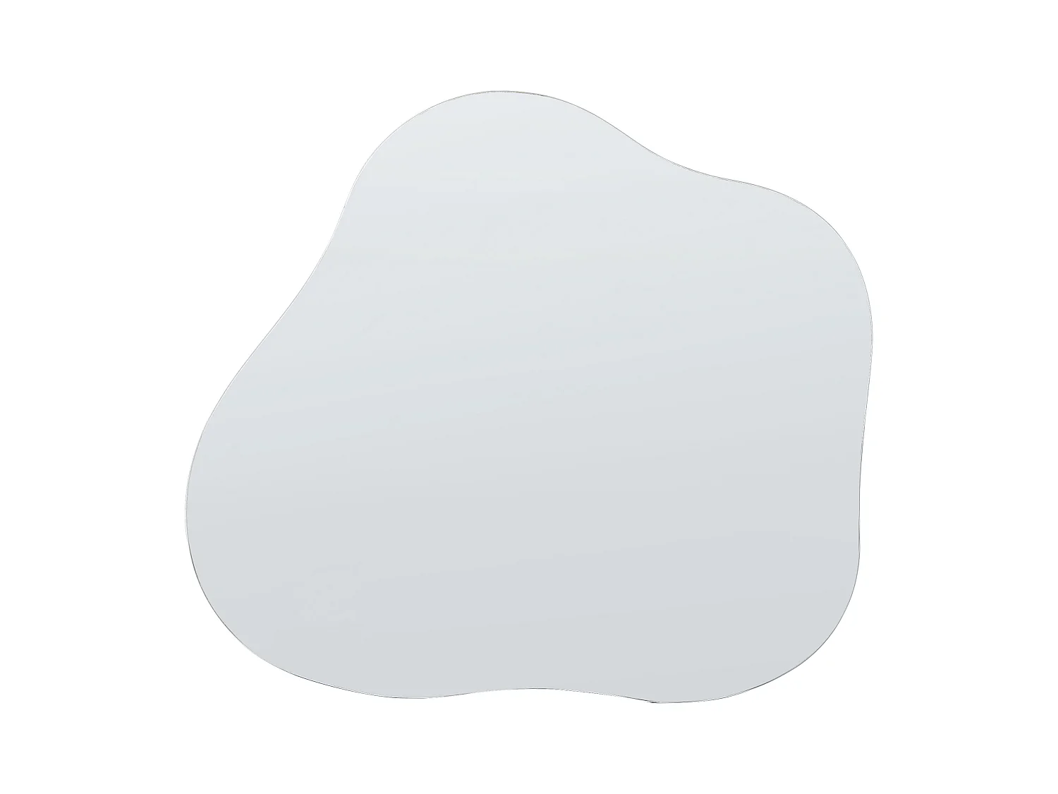 Espejo BAGNEUX 50 cm 55 cm Plateado