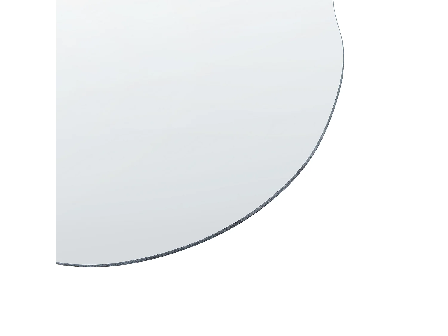 Miroir BAGNEUX 50 cm 55 cm Argenté