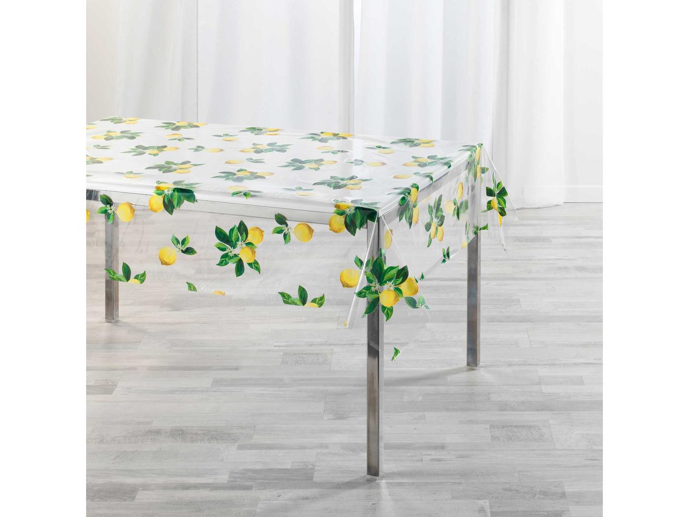 Nappe En PVC Transparente Citronello