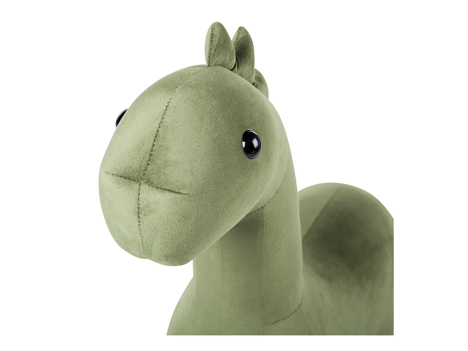 Tabouret animal BRONTOSAUR Velours Vert