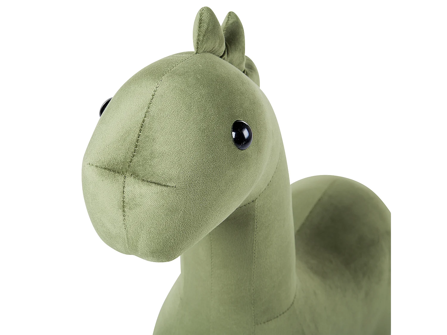 Tabouret animal BRONTOSAUR Velours Vert