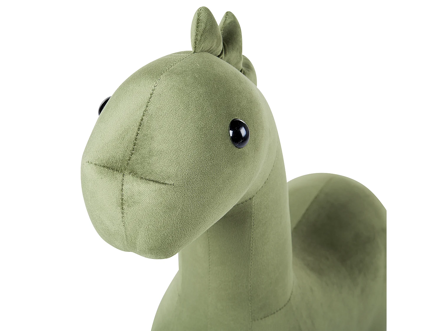 Dierenpoef BRONTOSAUR Fluweel Groen