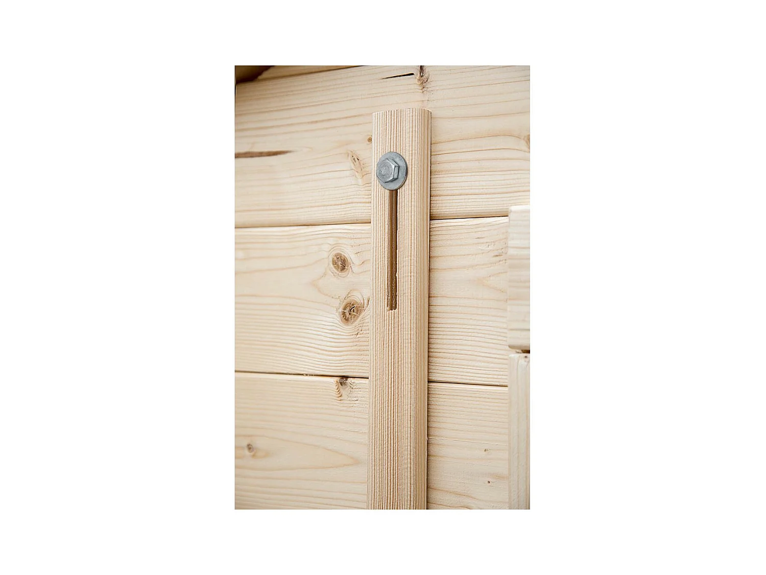 Abri de jardin en bois double pente Falun 3 x 2.5 m