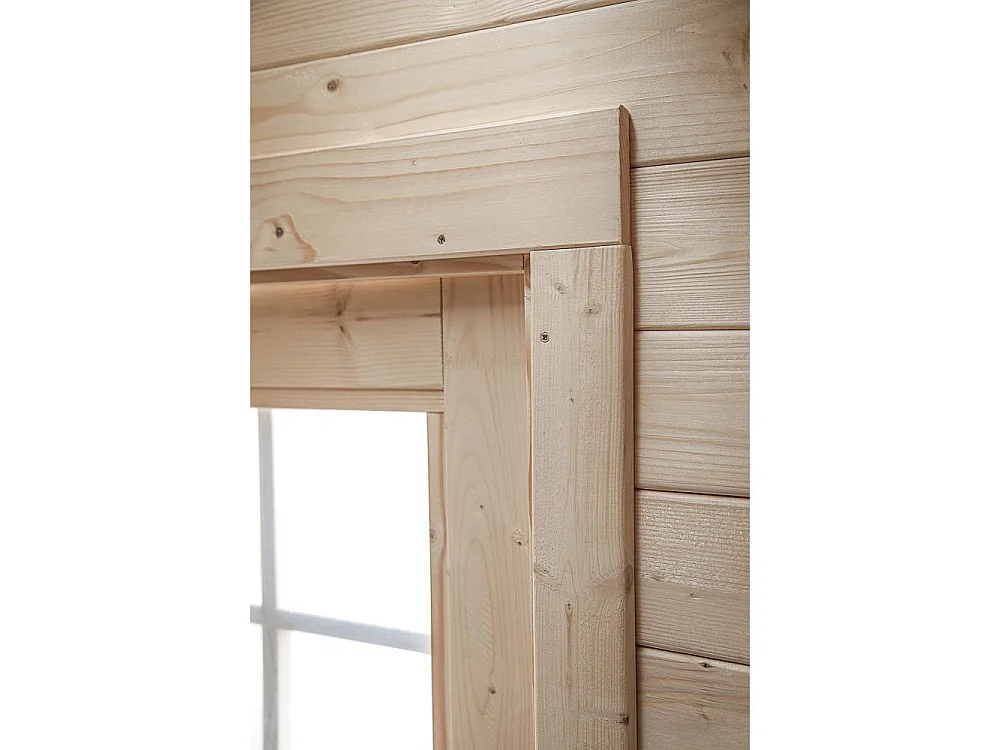 Abri de jardin en bois double pente Falun 2.5 x 2.5 m