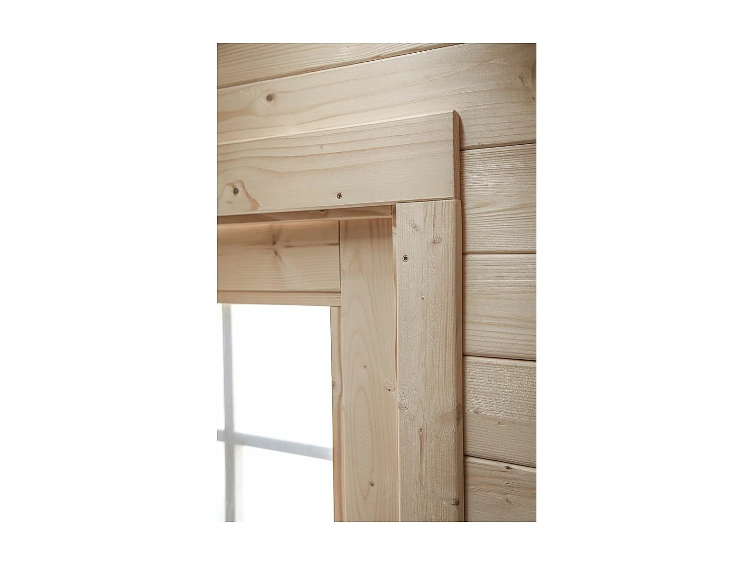 Abri de jardin en bois double pente Falun 2.5 x 2.5 m