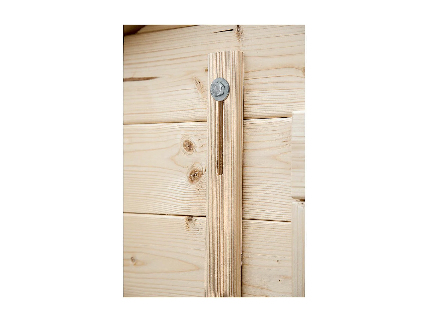 Abri de jardin en bois double pente Falun 2.5 x 2.5 m