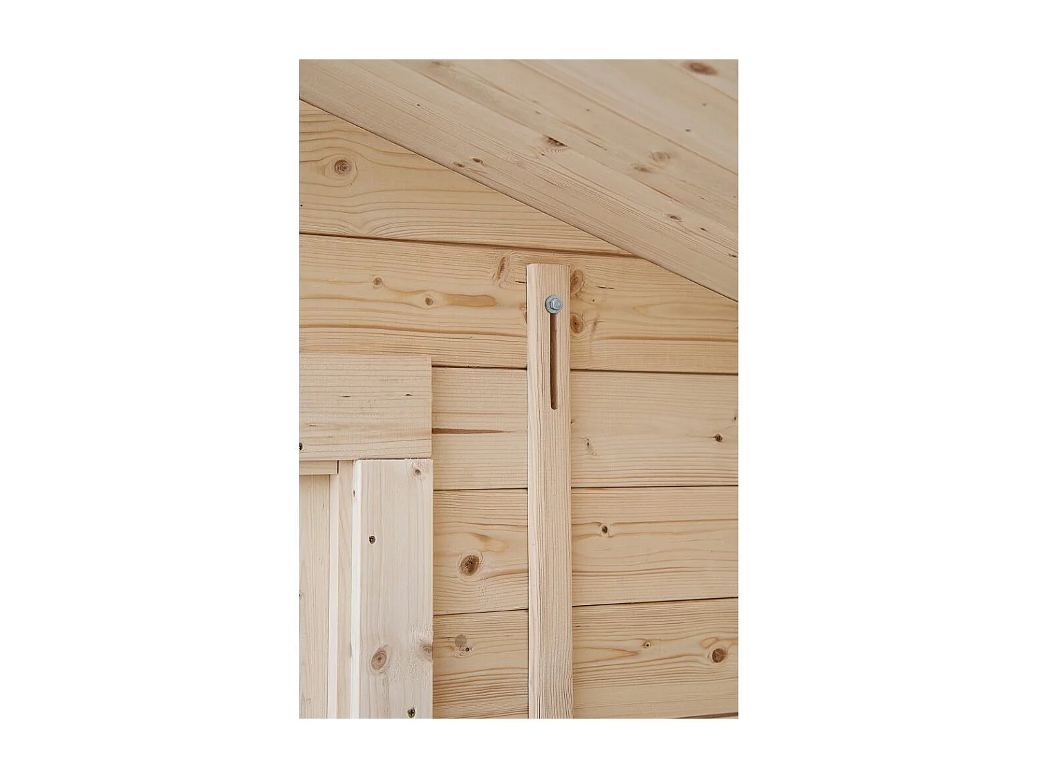 Abri de jardin en bois double pente Falun 2.5 x 2.5 m
