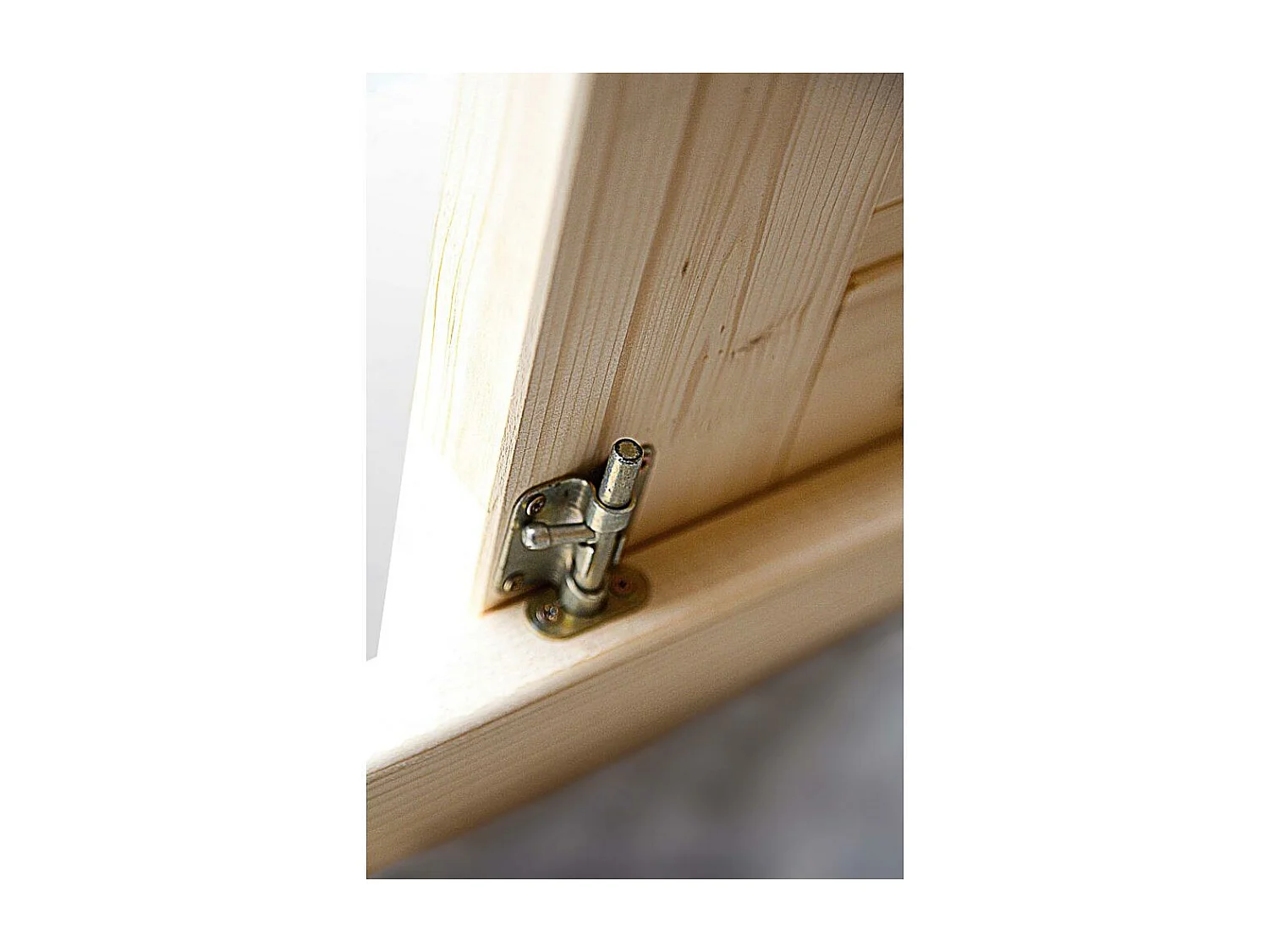 Abri de jardin en bois double pente Falun 2.5 x 2.5 m