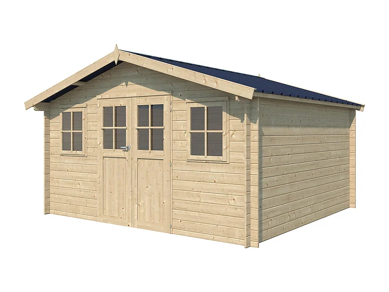 Chalet en bois 15.98 m² Ystad Avec gouttière