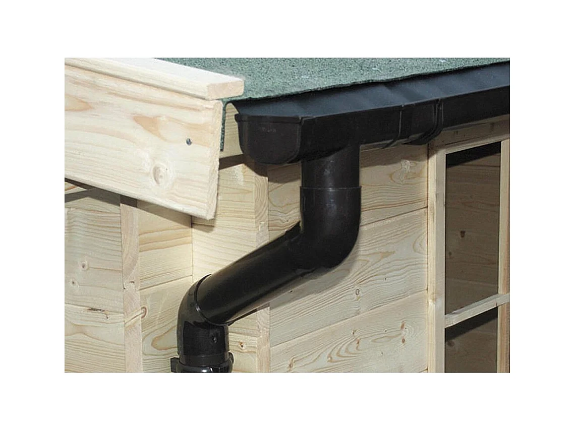 Chalet en bois 15.98 m² Ystad Avec gouttière