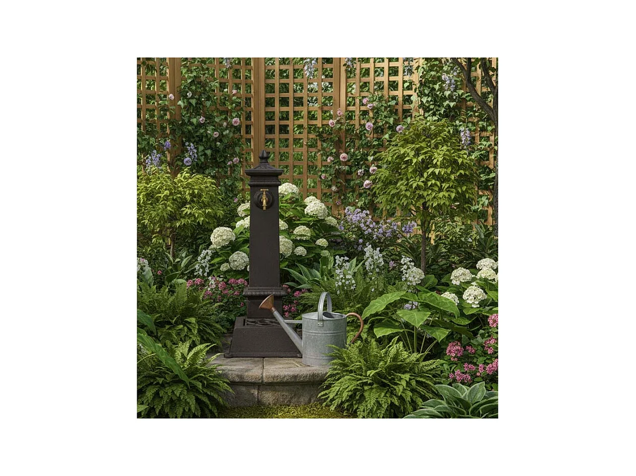 Gartenbrunnen aus Gusseisen "Opra"