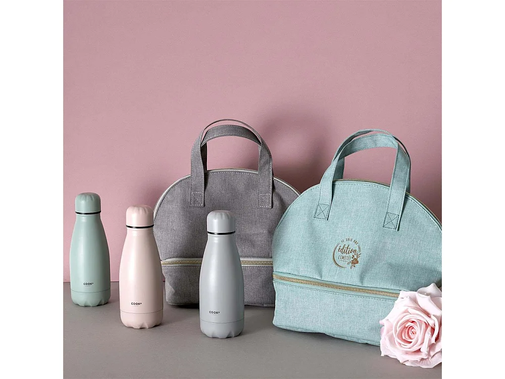 Bouteille Isotherme "Transport" 26cl Bleu