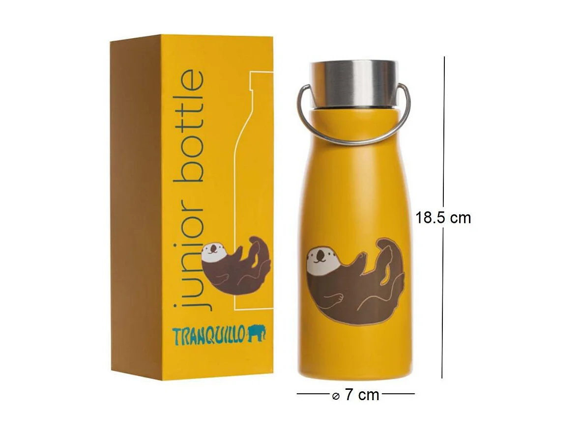 Gourde enfant en acier inoxydable 500ml Paresseux