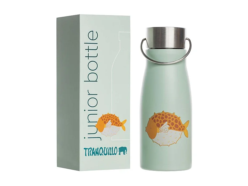 Gourde enfant en acier inoxydable 500ml Poisson