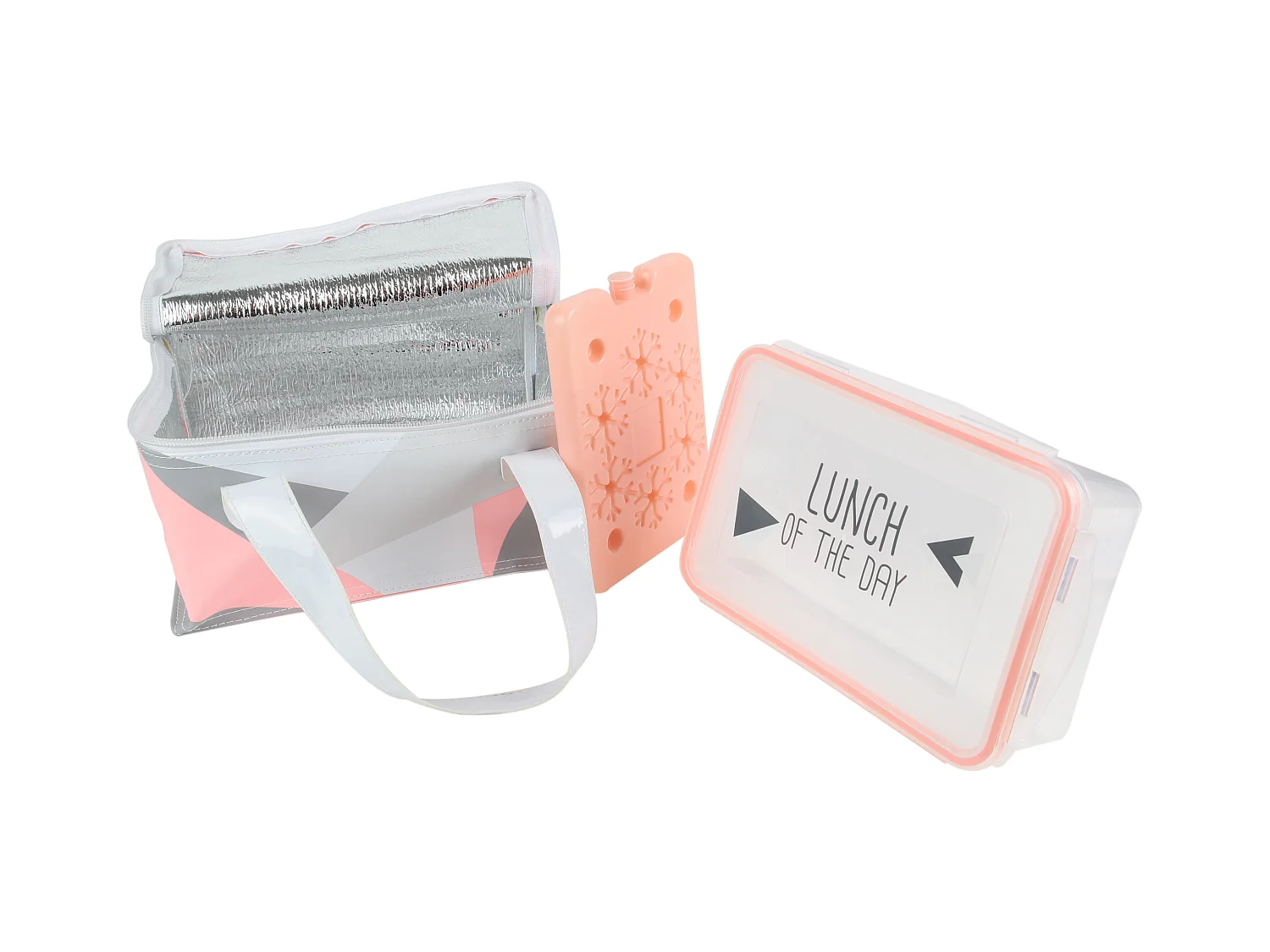 Lunch Bag Scandinave Lunch Box Rose, Bleu