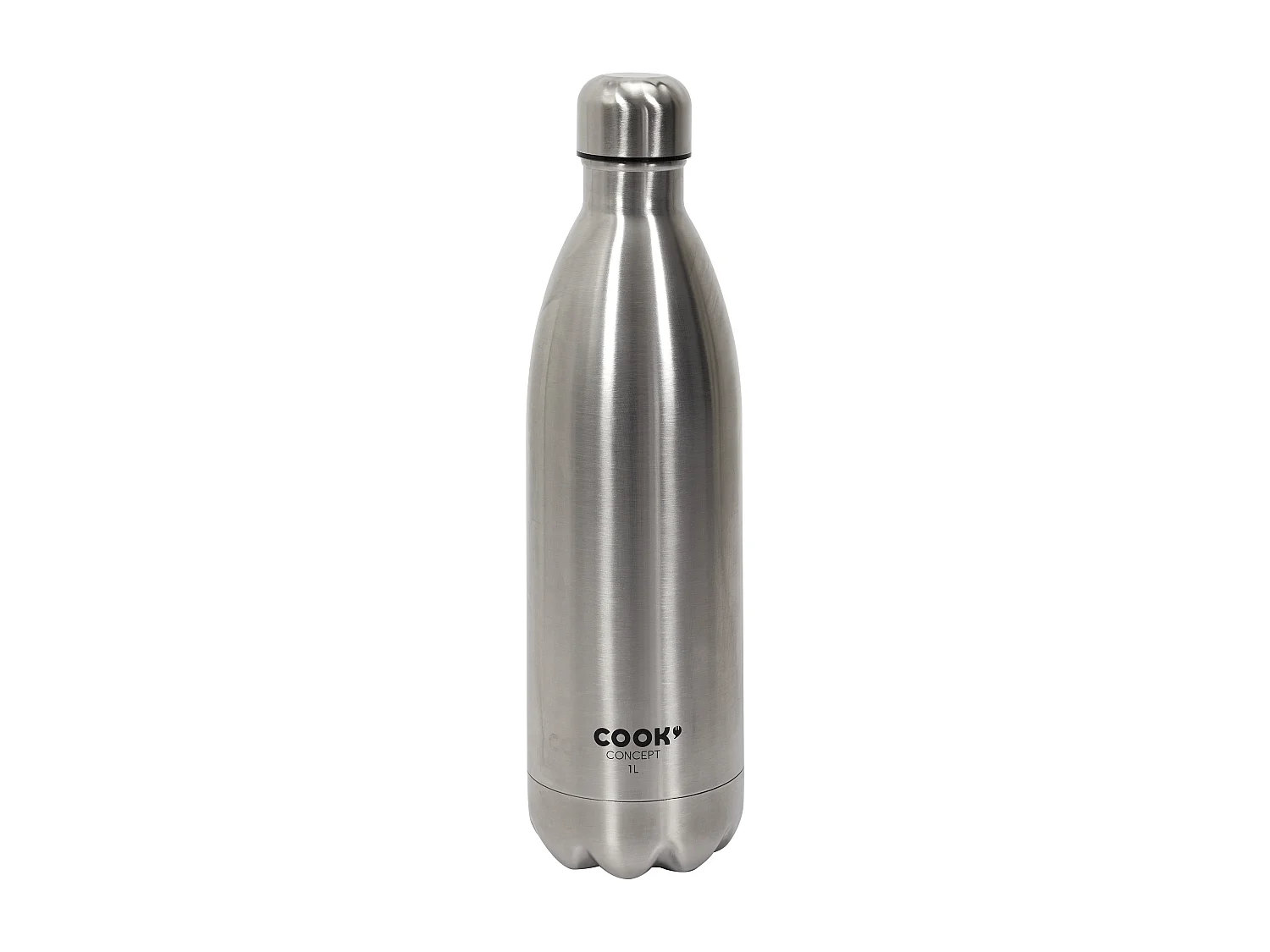 Bouteille De Transport Isotherme Inox 1l Argent