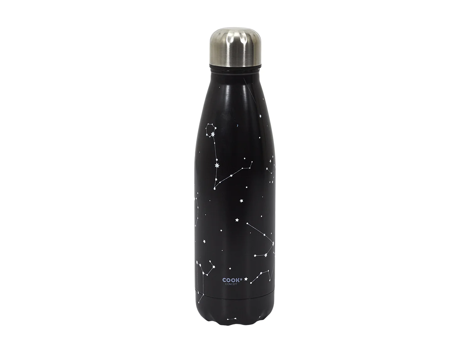 Bouteille Isotherme Constellation 50cl Noir, Blanc