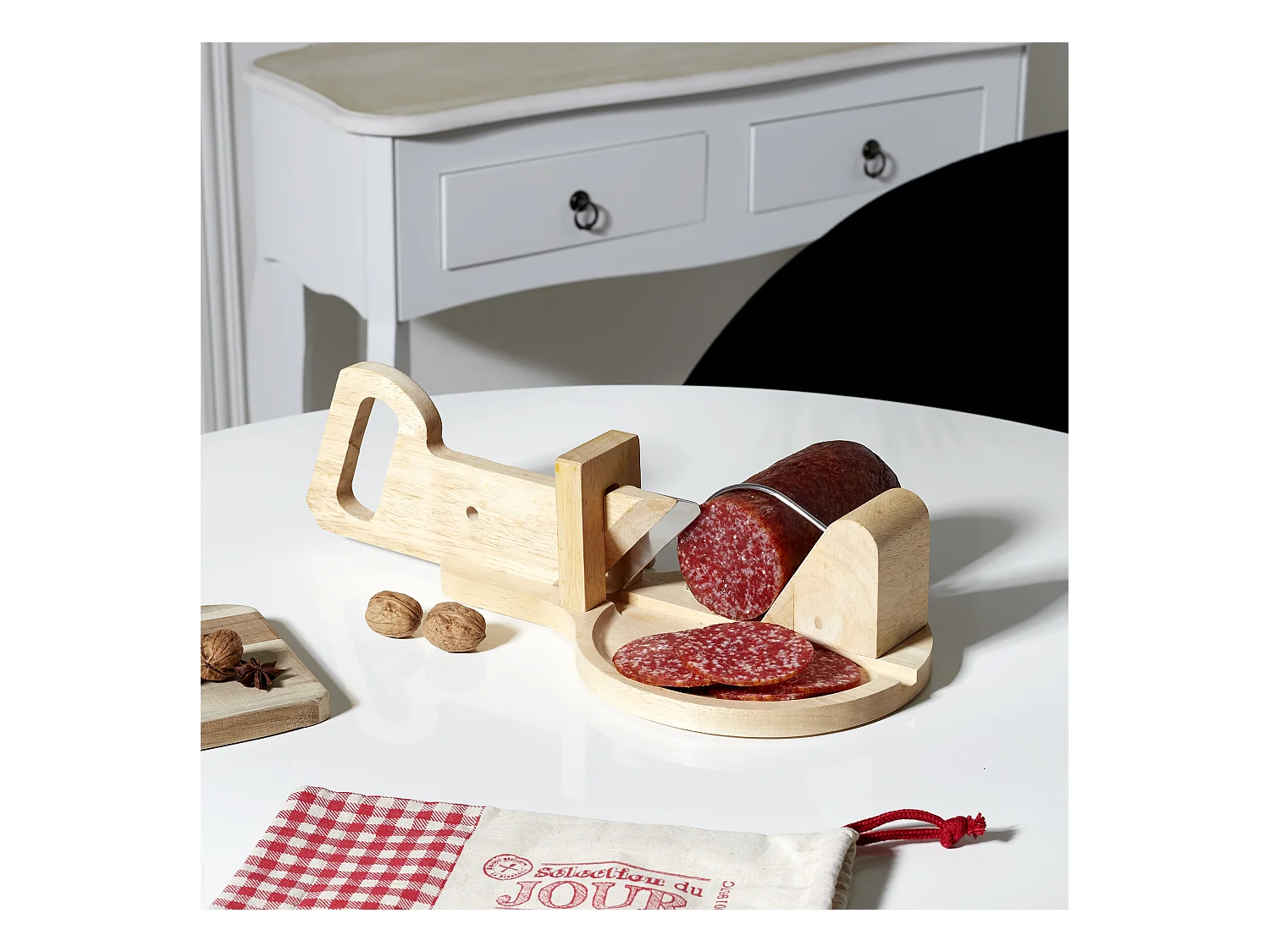 Cortadora de madera redonda