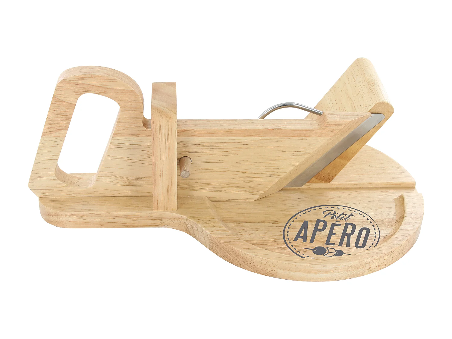 Trancheuse A Charcuterie Ronde Marron