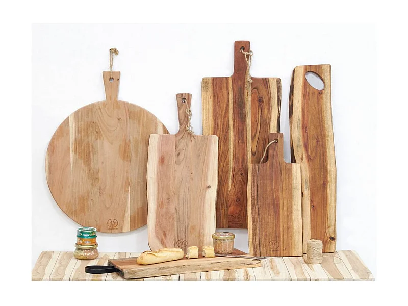 Planche à découper rectangulaire en acacia