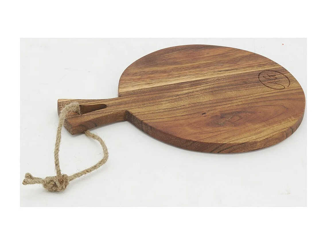 Mini planches à découper en acacier huilé Lot de 6